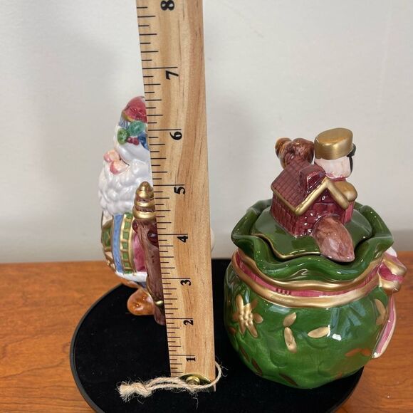 Ceramic creamer and sugar bowl set || Christmas creamer || Christmas sugar bowl - Picture 11 of 14